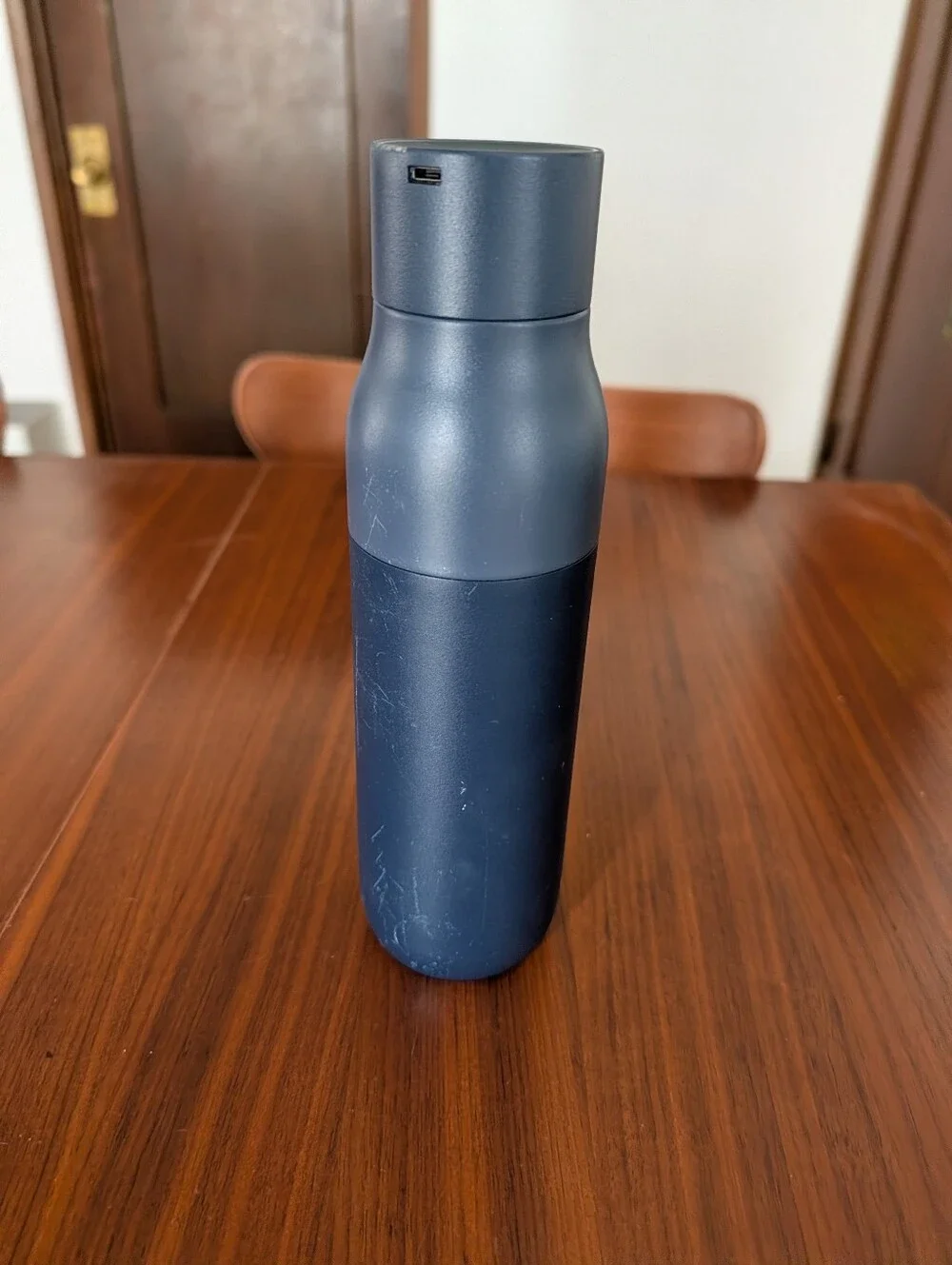 LARQ Self Cleaning Water Bottle Monaco Blue 17oz Insulated UV Purifier